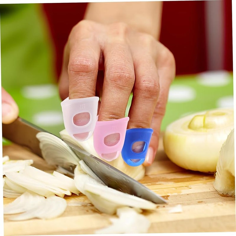 40Pcs Transparent Finger Covers for Money Counting and Dicing Flexible Fingertip Guards - Image 3